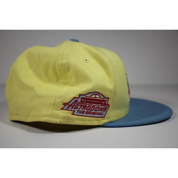 New Era Houston Astors Astrodome Spell Out 7 5/8 Fitted Hat Baseball Cap K525 - Picture 3 of 8